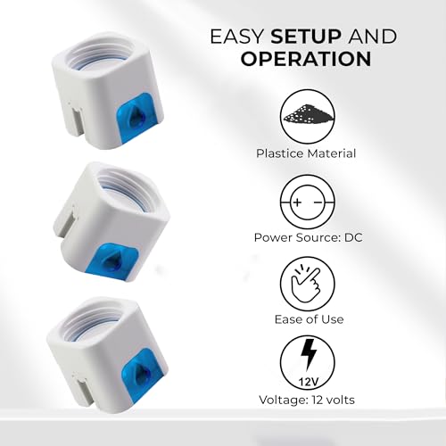 KOLIBROX Auto Top Off Water Filler - Aquarium Mini ATO System, Water Filler & Level Controller with Float Valve - Easy to ...