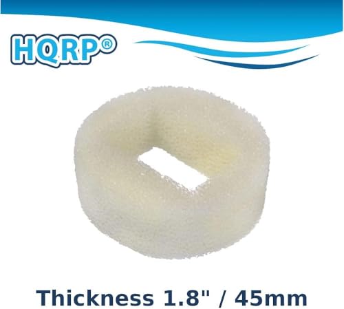 HQRP Pack of 12 Foam Pre-Filter Compatible with Drinkwell 360 Premier Plastic Pet Safe Fountains Water Bowl D360-RE for ca...