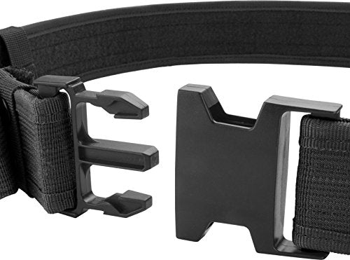 Barska Loaded Gear Tactical Utility Belt – Heavy Duty Adjustable 34-44 Inches with Removable Pouches for Outdoors