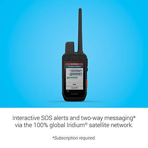 Garmin Alpha 200i Dog Tracking Handheld, Utilizes inReach Technology, Sunlight-readable 3.6" Touchscreen (010-02230-50)