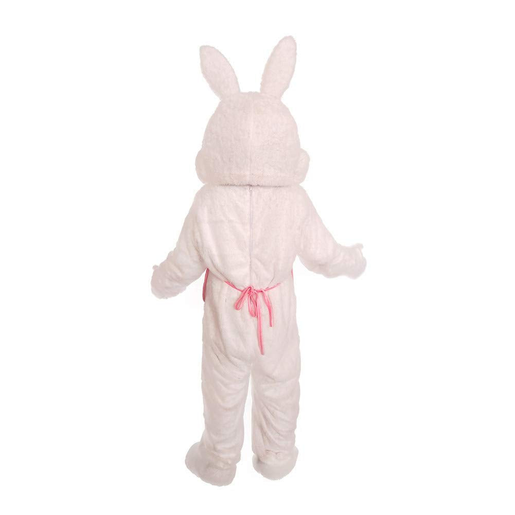 Yellow Easter Bunny Mascot Costume Rabbit Cartoon Fancy Party Dress Performance Suit Adult