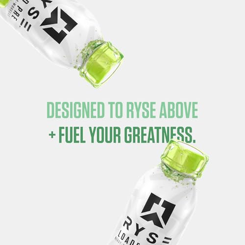 RYSE Loaded Pre Workout Drink - Baja Cooler - Sugar-Free, Ready to Drink Energy Supplement with 325mg Caffeine, Citrulline...