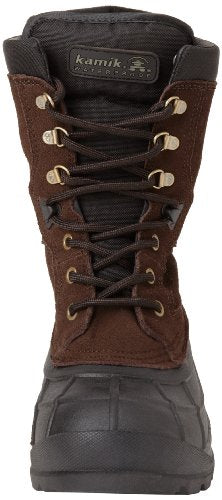 Kamik Nation Plus Snow Boot - Waterproof Boots for Men - 8mm Liner - Traction Outsole & Winter Shoes - Insulated Work Boot...