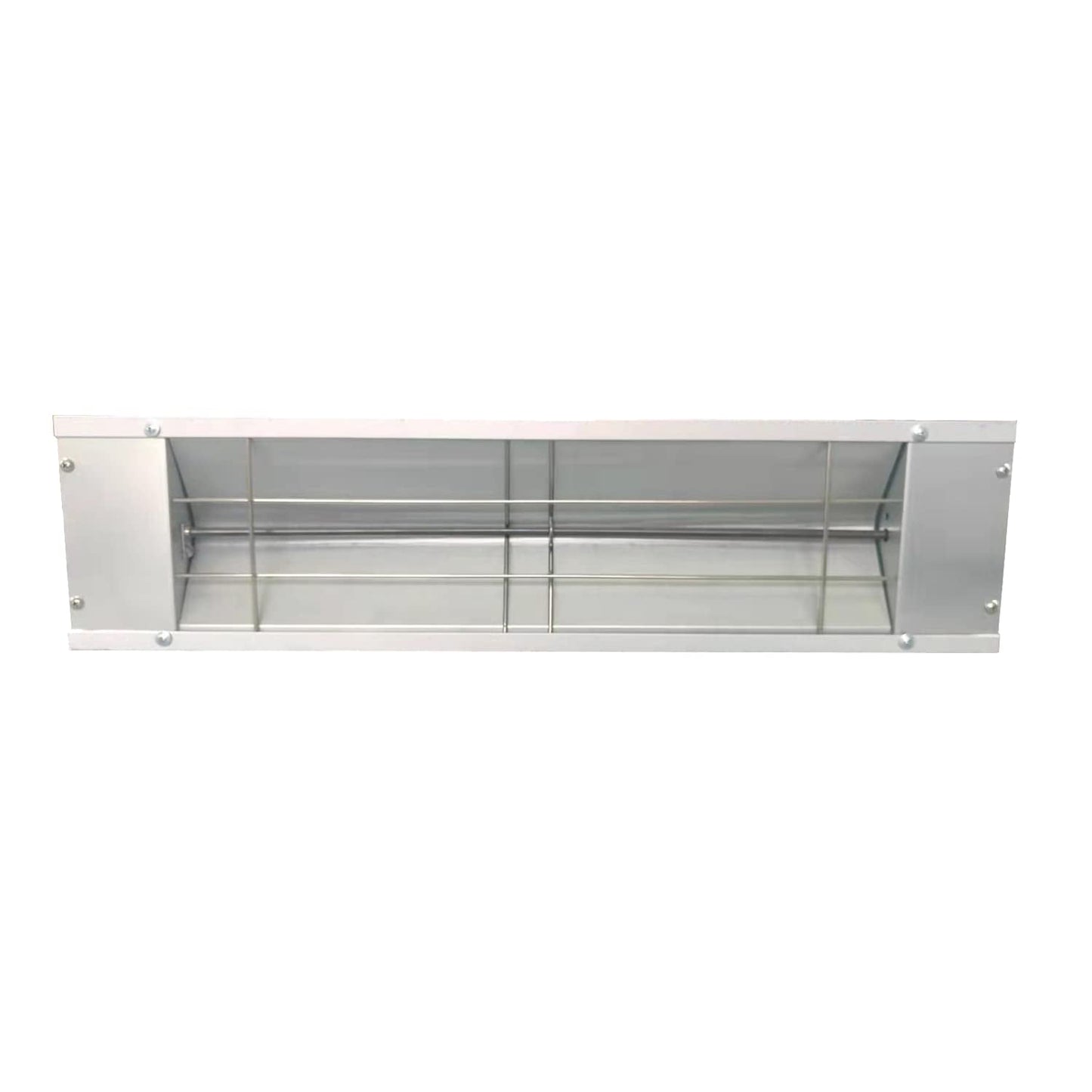KOUWO 24 Inch Food Heat Lamp Commercial Food Warmer Overhead Strip Warmer 500 Watts with Chain and Us Plug,110v (24")