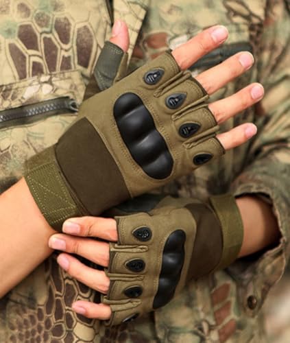 Outdoor Men's Workout Gloves Training Cycling Fingerless Gloves