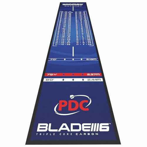 Winmau Darts Mats - with oche Lines and Protection for Your Floor