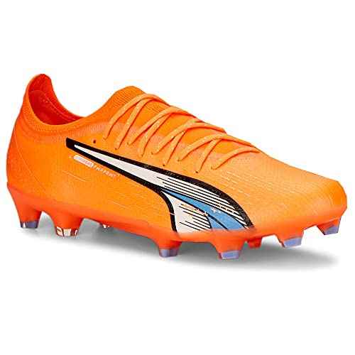 PUMA Men's Ultra Ultimate FG/AG Soccer Shoes (us_Footwear_Size_System, Adult, Men, Numeric, Medium, Numeric_11) Orange