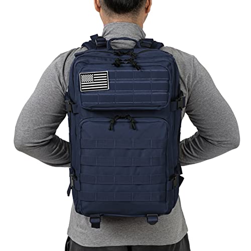 QT&QY 45L Tactical backpack & Tactical Toiletry Bag
