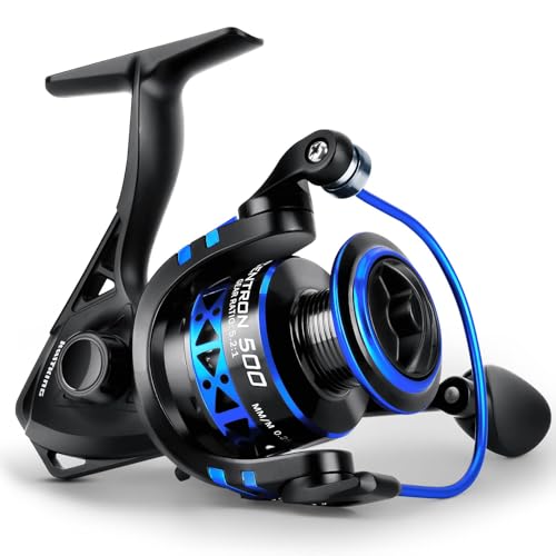 KastKing Centron & Centron Lite Spinning Reels, Size 500 is Perfect for Ice Fishing, Up to 17.5 Max Drag, 5.2:1 Gear Rati...