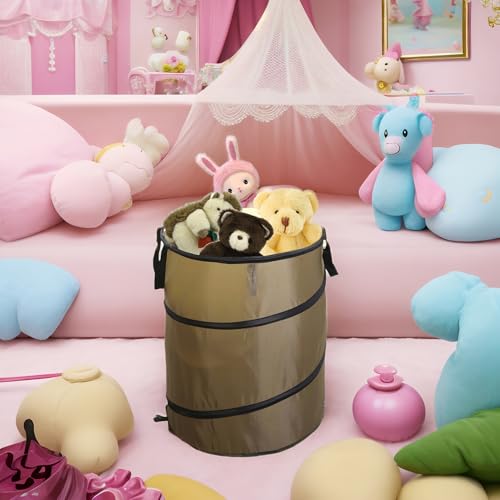 Leinoupt:Collapsible Trash can/Folding Garbage Cans,Portable Trash can,Pop Up Trash Can,for Camping Garbage Can Collapsibl...
