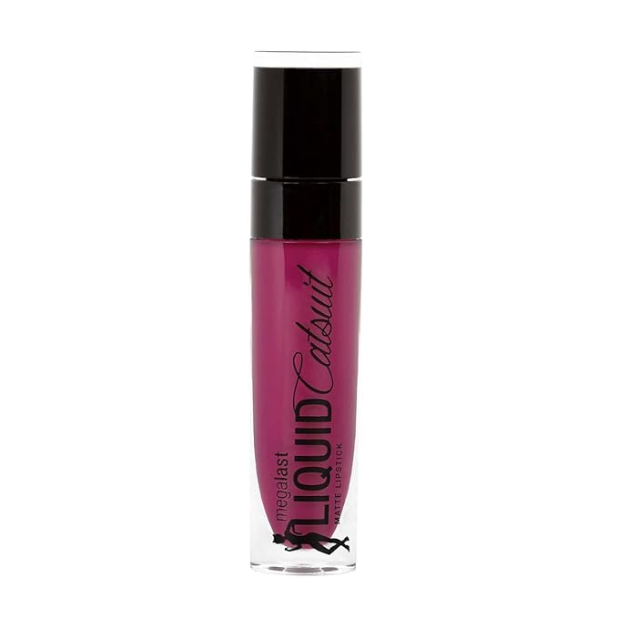 wet n wild Megalast Catsuit Matte Liquid Lipstick, Red Berry Recognize | Lip Color Makeup | Moisturizing | Creamy | Smudge Proof