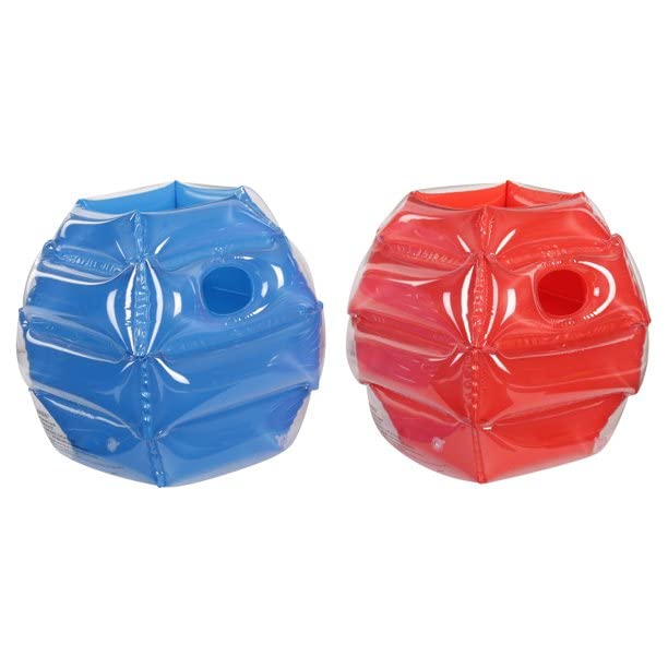 BANZAI: Bump N' Bounce Body Bumpers, A Game of Bumping & Bopping, 2 Bumpers Included in Red & Blue, Fun & Safe Cushion Inf...
