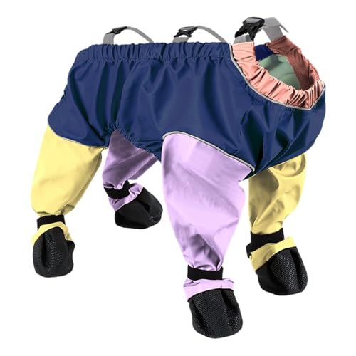 Anti Dirt Pants Dogs Adjustable Leggings Footwear Apparel | Comfortable Protection Paw Boots Rain Travel Winter Hiking Wal...