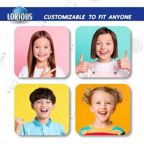 Moldable Mouth Guard for Teeth Grinding and Clenching ? Custom Fit, Boil and Bite, Night and Day Use, 6 Pack in 2 Sizes for Kids and with Small Mouths