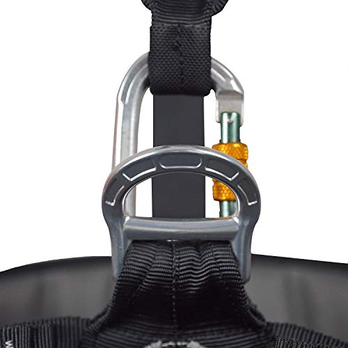 SOB Full Body Climbing Harness Can Be Inverted Thicken Widen Protect Waist Safety Harness Tree Work Rock Climbing Mountain...