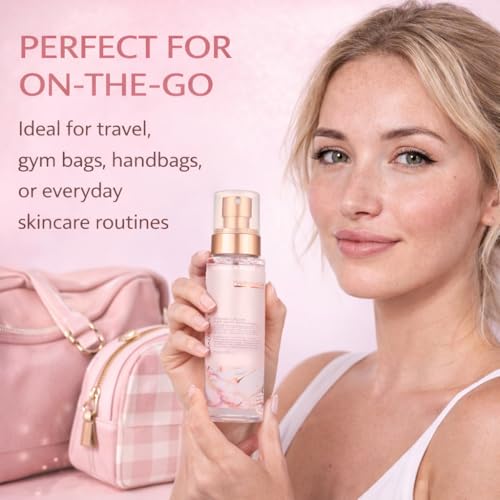 Manna Kadar Beauty Ready, Set, Renew Refreshing Face Mist, 180ml - Sets Makeup & Helps Keep a Flawless Face, Provides Mois...