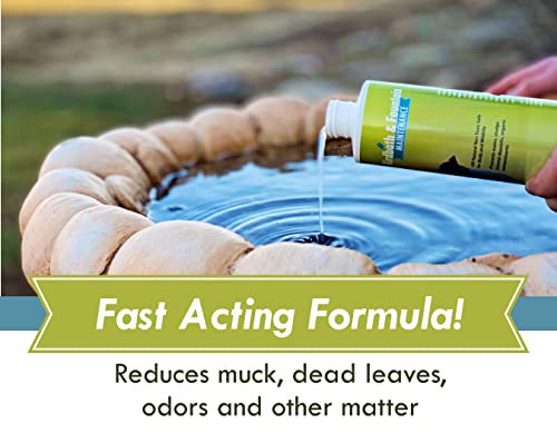 Sanco Bird Bath & Fountain Maintenance, Fast-Acting Enzyme-Based Formula Will Extend The Life of Your Water Feature, Aid i...