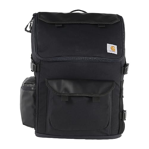 Carhartt 35L Nylon Workday Backpack, Durable Water-Resistant Pack with 15" Laptop Sleeve and Adjustable Shoulder Straps, B...