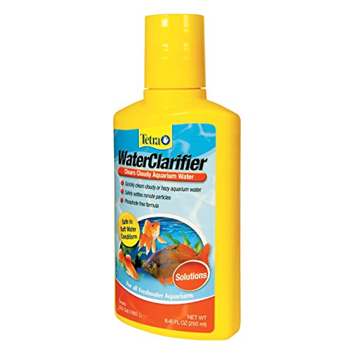Tetra Water Clarifier, Aquarium Treatment Solution, 8.45 oz, Clears Cloudy Aquarium Water, Safe to Use with Fish and Plant...