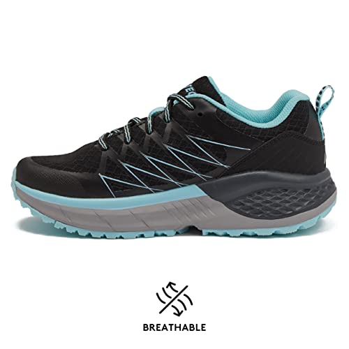 HI-TEC Destroyer Low Women’s Running Shoes, Lightweight Mesh Athletic Sneakers for Women