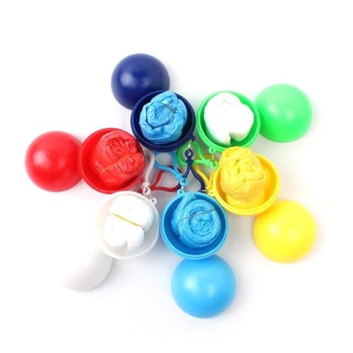 1pcs Portable Disposable Emergency Raincoats Keychain, Rain Poncho In A Ball For Traveling Hiking Fishing Camping