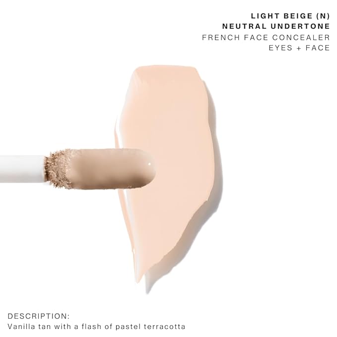 Maxine's Revenge FRENCH FACE CONCEALER | Hydrating & Blurring for Eyes + Face (Light Beige)