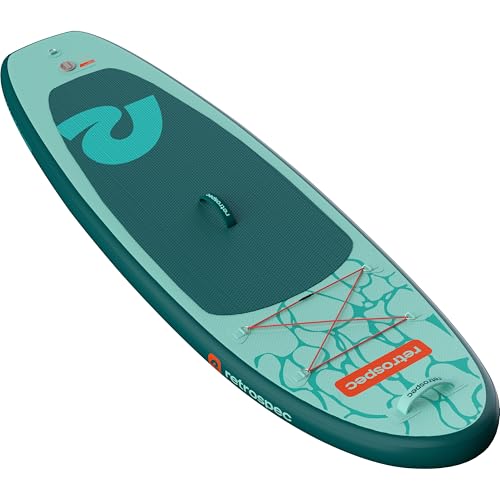 Retrospec Weekender-Nano 8'6" Kids Paddle Board Inflatable - Youth SUP with Adjustable Paddle, Pump & Backpack - Stable De...