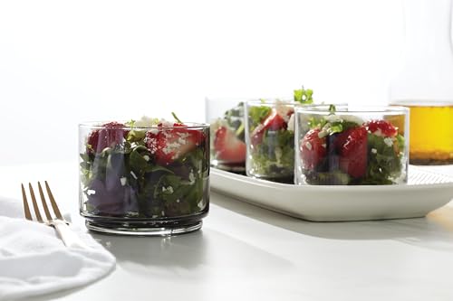 Lenox Tuscany Classics 4Pc Short Glasses, 1.10, Black