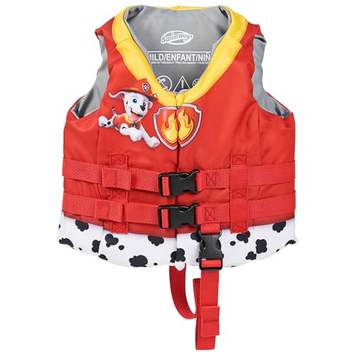 SwimWays Paw Patrol Swim Trainer Life Jacket, US Coast Guard Approved Life Vest Kids Swim Vest, Pool Floats & Life Jackets...
