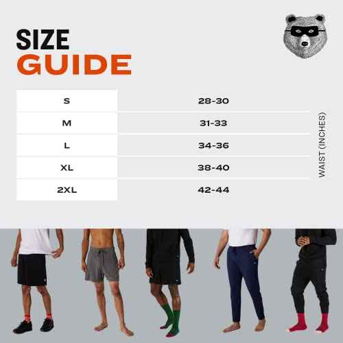 Pair of Thieves Men's Off Duty Tapered Super Soft Lounge Shorts - Cotton Modal Blend Shorts