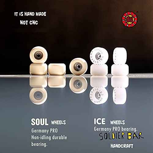 Soldierbar Fingerboards Pro Wheels (No Logo Handmade Wheels Non CNC) Soul Wheels