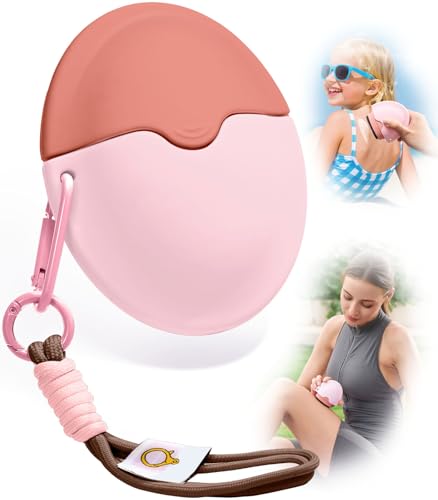 KYHDIYA Sunscreen Applicator - Refillable Roll on Sponge Sunscreen, Suncream & Lotion Applicator For Kids, Adults & Families - T