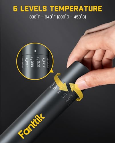 Fanttik T1 Max Soldering Iron Kit, Cordless Soldering Iron, 7 Seconds Fast Heating(390°F-840℉), Auto Sleep, 4 Precision So...
