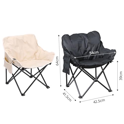 Tuygn Bending Heating Camp Chair,3 Heat Settings Travel Friendly Strap Permanent Construction Outdoor Amusement Essential ...