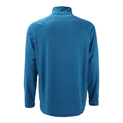 Men's Athletic UPF 50+ Quick Dry Lightweight Long Sleeve Sun Protection Zip Pullover