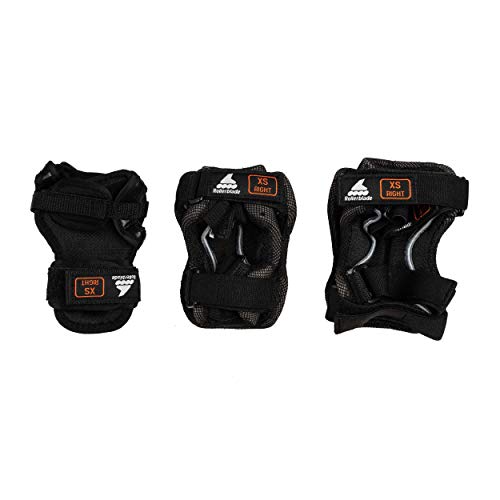 Rollerblade Skategear Junior 3 Pack Protective Gear, Knee Pads, Elbow Pads and Wrist Guards, Multi Sport Protection,Youth,...