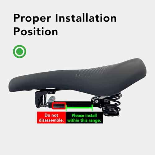 Comfortable Air Seat 1─AFT Suspension Saddle,Comfortable seat for Men&Women,Bicycle Cushion for, Folding,City,Stationary Exercise Bike Air Seat 1