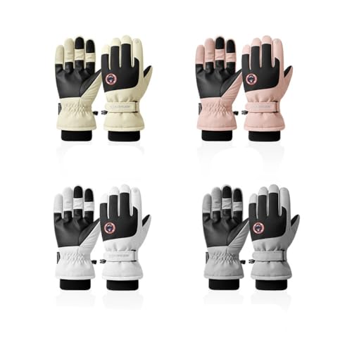 Winter Waterproof Ski Snow Warm Gloves for Women Men Windproof Cold Weather for Cycling Sports Outdoor Daily Work