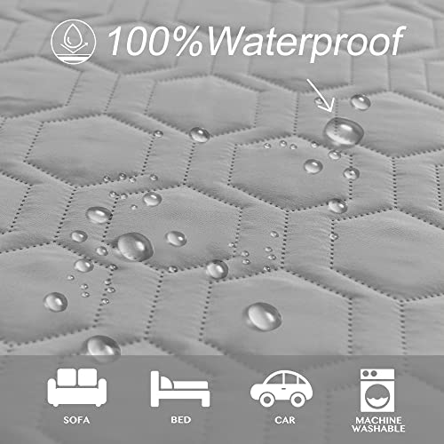Tcksstex Waterproof and Non-Slip Dog Bed Cover and Pet Blanket Sofa Pet Bed Mat ，car Incontinence Mattress Protectors Furn...