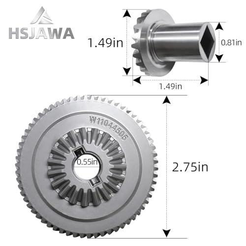 W11192794 Mixer Attachment Gear Hub Kit Compatible with KitchenAid W11192794 Replacement 4159643 4161403 9703905 9703907 W...