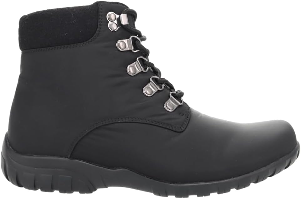 Propet Womens Dani Winter Lace Up Casual Boots Ankle Low Heel 1-2" - Grey
