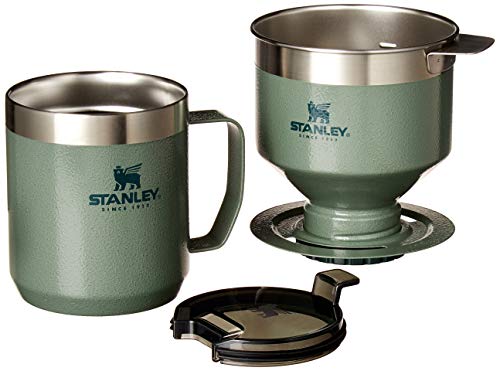 STANLEY Perfect Brew Pour Over Set | 12 oz Camp Mug with Lid Included | Drip Coffee Maker with Reusable Filter | Insulated...