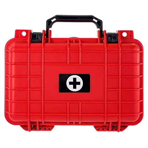 Eylar Medium 11.6 Inch Hard Protective Medical Case EMT First Responder and First Aid Service Storage Box, Waterproof, Dus...