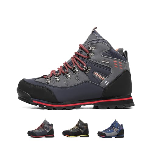 Men's Hiking Boots, Men's Climbing Boots, Durable Outdoor Footwear for Rugged Adventures, Waterproof Backpacking Shoes for...
