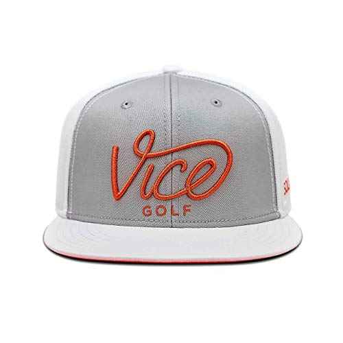 VICE Golf Squad Cap Orange | Golf Cap | One Size fits All | Unisex