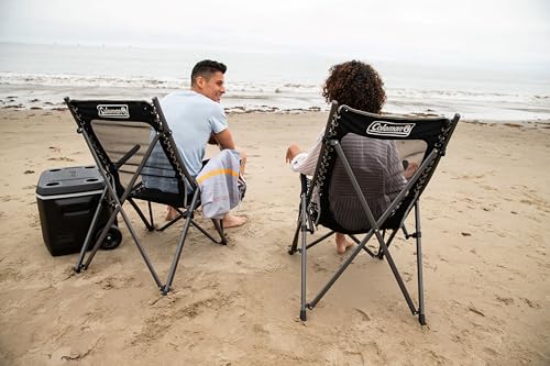 Coleman Comfortsmart Portable Suspension Chair, Ultra-Comfortable Outdoor Camping Chair with Drink Holder & Carry Bag, Sup...
