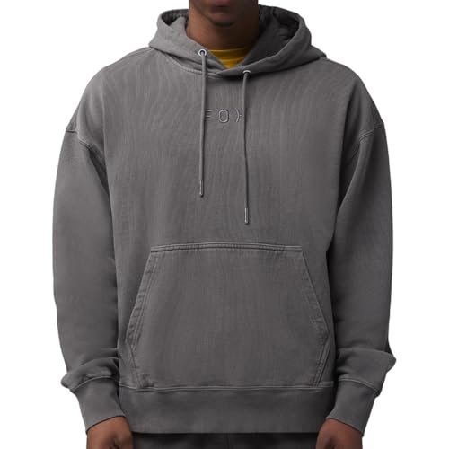 Fox Racing Men's Wordmark Oversized Fleece Pullover Hoodie