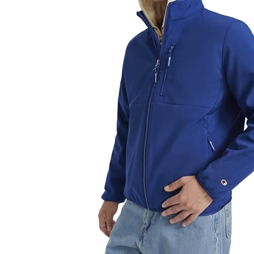 Champion mens Lightweight Active Soft Shell Jacket With Stand Collar