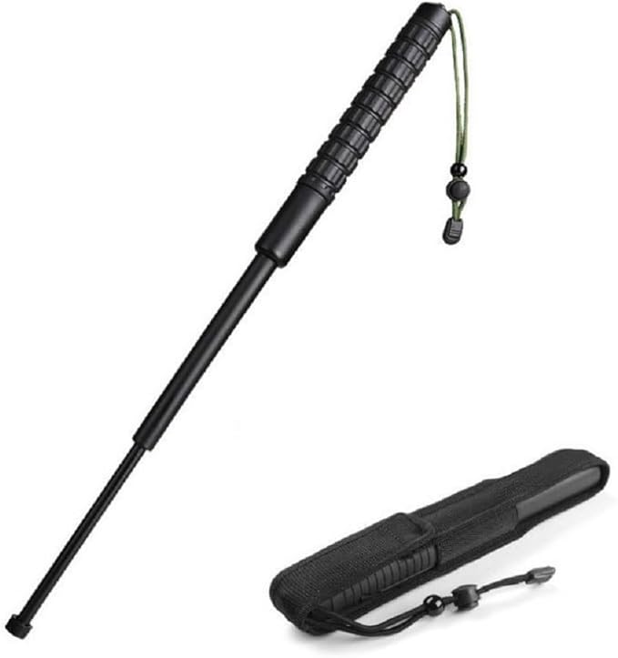 Portable Trekking Pole Collapsible Stick, Durable Tire Thumper Lightweight Hand Tire Checker Tool for Outdoor 26inch