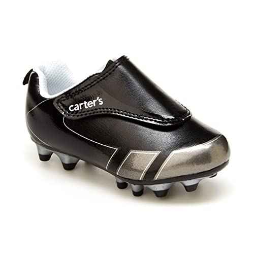 Carter's Unisex Kids Fica Sport Cleats, Black